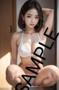 AI美女 A4サイズ　可愛い　綺麗　お姉さん　コスプレ　水着　グラビア237
