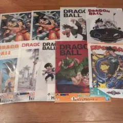 一番くじ ドラゴンボール ビジュアルボード・シート9枚 まとめ売り