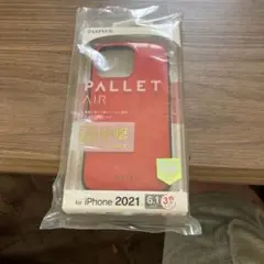 Pallet Air iPhone 2021用ケース レッド
