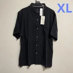 未使用　トミーバハマ アロハシャツ ブラック　　ヤシの木 サイズ XL ハワイ