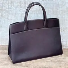 【中古】HERMES ホワイトバスGM A4サイズ収納可能 ビジネスバッグ