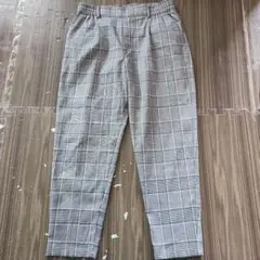 HK WORKS LONDON チェック柄カジュアルパンツ