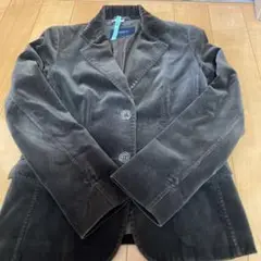 BURBERRY ジャケットベロア風