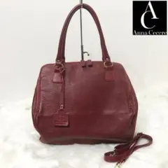 Anna Cecere アンナ チュチュレ レザー トートバッグ
