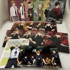 ハイキュー　ポストカード　応援団　和服　まとめ売り