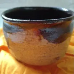 処分価格　加藤 釥 作 志野 茶碗「桜」 処分価格 加藤 釥 作 志野 茶碗「桜」