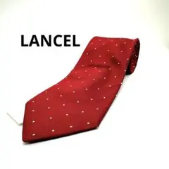新品 ランセル LANCEL ネクタイ シルク 100% 573028