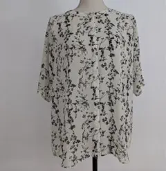 SALE【eur3】総柄　半袖チュニック　13号