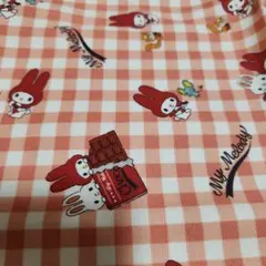 My Melody　生地　50cm巾×1m