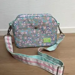 fafa 花柄 ショルダーバッグ 星型装飾付き