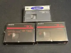 未開封 SONY ミニ DVカセット 3本セット クリーニングカセット