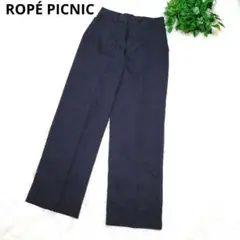 ROPÉ PICNIC ロペピクニック スラックス 36 黒系　ゴム