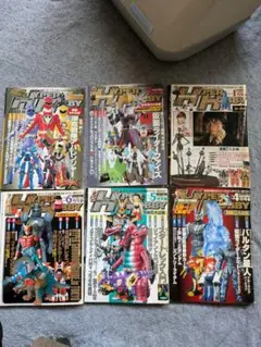 ハイパーホビーvol52〜57の雑誌6冊セット 付録付き