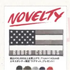 タイムセール新品未使用未開封ロデオノベ⭐︎ラグマット☆キッチンマット