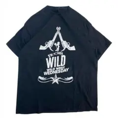 BUCKS WILD WILD WEST ロゴ Tシャツ 半袖 古着 メンズ F