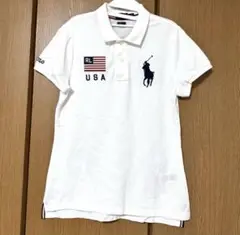 ❤️美品！未使用品！Polo Ralph Lauren ホワイト 半袖ポロシャツ