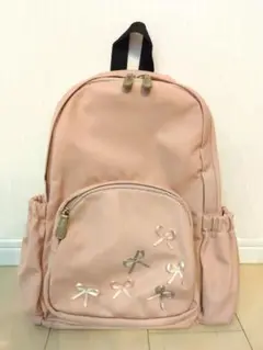 【美品】人気完売品 TOCCA リボンリュック マザーズバッグ ピンク 大人用