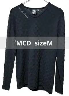 MCD 長袖 カットソー ブラック sizeM