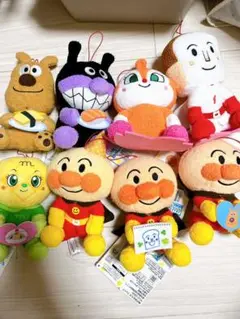 アンパンパン 8点セット　ぬいぐるみ