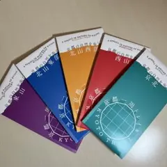 【５冊セット】公式京都一周トレイルⓇ公式ガイドマップ　全コース