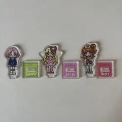 劇場版アイカツ ミニアクリルスタンド 北大路さくら 星宮いちご 大空あかり