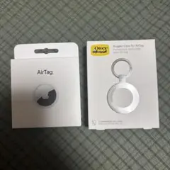 Air TagとOtter Rugged Case(未開封