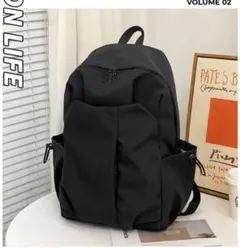 再入荷　リュック レディース メンズ 大容量 軽量　人気 黒 通学 バックパック