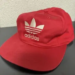 adidas レッド キャップ