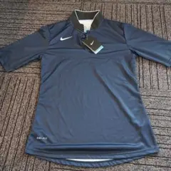 【新品】Nike DRI-FIT ダークブルーポロシャツ
