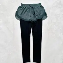 DAY CLOSET ヨガパンツ　レギンスドッキング　Mサイズ　グレー系