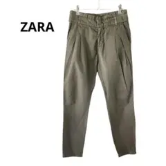 ZARA BASIC　ザラベーシック　ボトムス　カーキ　レディース