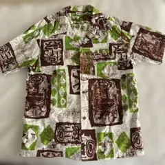 LIBERTY HOUSE アロハシャツ グリーン