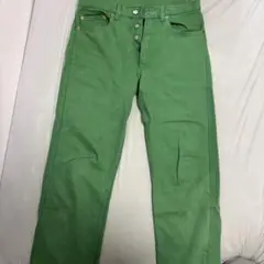 リーバイス　グリーンデニムパンツ
