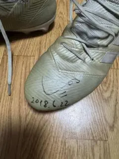 サッカースパイクネメシス武藤嘉紀サイン