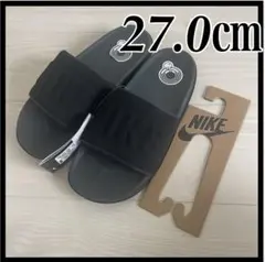 NIKE ナイキ オフコート スライド サンダル 黒×黒 27.0 未使用