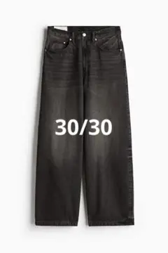 H&M スーパーバギーデニム 30/30