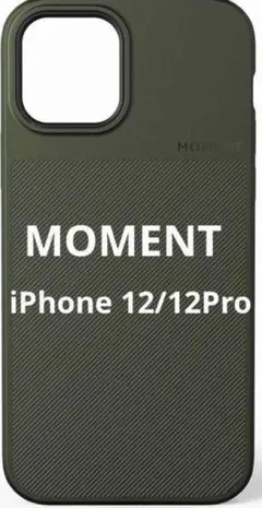 iPhone12/12Pro用 ケース MOMENT MagSafe オリーブ