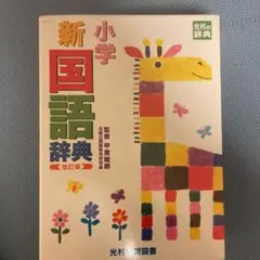 小学新国語辞典