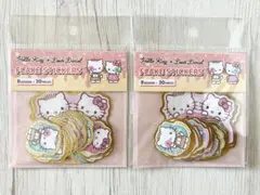 Sanrio ハローキティ　フレークシール2セット♡とても可愛い♡30枚入り