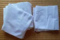ホワイト晒生地 複数枚