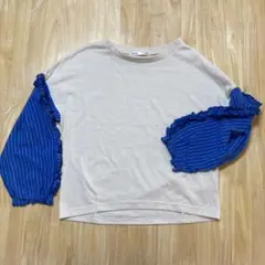 ikka kids異素材MIX長袖Tシャツ