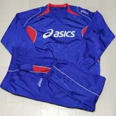 ASICS アシックス サッカー ピステシャツ＆パンツ 上下セット（L）