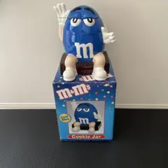 新品未使用【m&m’s】レア陶器製クッキージャーアメリカ現地購入品　ビックサイズ