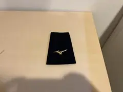 Mizuno 黒 リストバンド