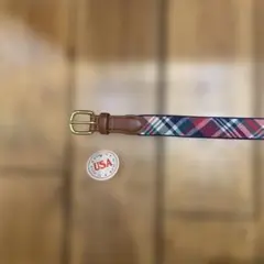 just madras ベルト　アメリカ製