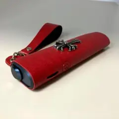 114 アイコス イルマ ワン iluma one ケース カバー 十字架 赤