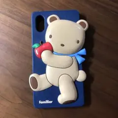 familiar クマのiPhone用ソフトケース