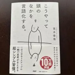 こうやって頭のなかを言語化する。