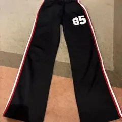 黒色ストライプジャージ 85 160サイズ