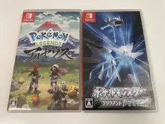 ポケモン　ポケットモンスター　アルセウス　ブリリアントダイヤモンド　空箱
